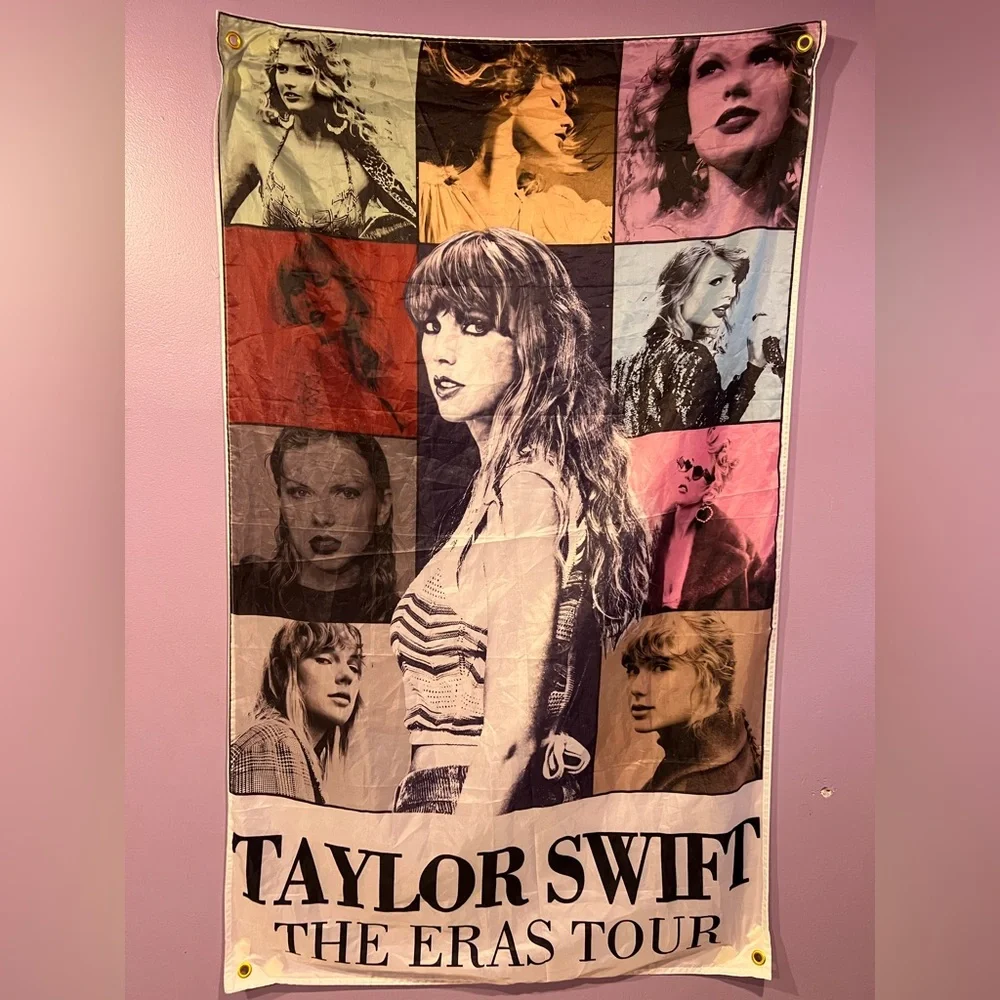Taylor Swift The Eras Tour 3’x5’ wall Tapestry